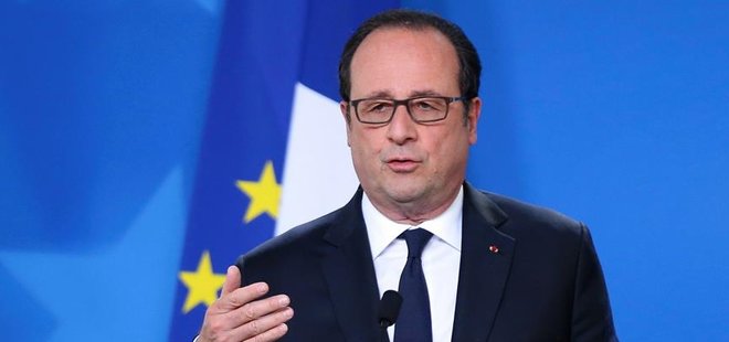 HOLLANDE'DAN 'MACRON' ÇAĞRISI