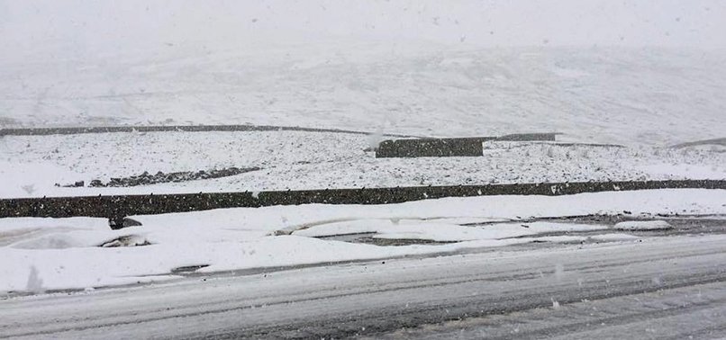 RİZE’YE KAR YAĞDI