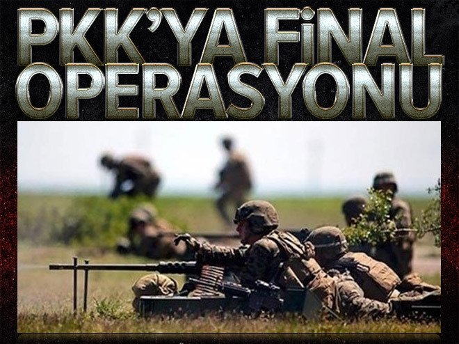 PKK'ya final operasyonu