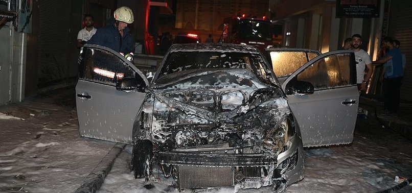 3 OTOMOBİL VE BİR HAFRİYAT TIRI KUNDAKLANDI