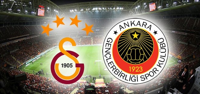 GALATASARAY, GENÇLERBİRLİĞİ'Nİ AĞIRLAYACAK