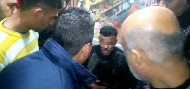 EVE GİREN HIRSIZA MAHALLELİ DAYAĞI