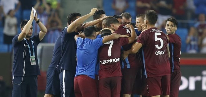 TRABZONSPOR ATİKER KONYASPOR'U SON ANLARDA MAĞLUP ETTİ