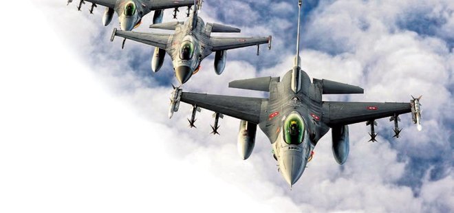 TSK'DAN SİNCAR VE SURİYE'NİN KUZEYDOĞUSUNA HAVA HAREKATI