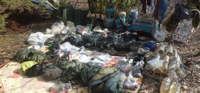 BİNGÖL’DE PKK’YA AİT 2 SIĞINAK ELE GEÇİRİLDİ