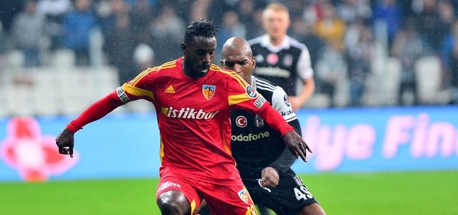 BEŞİKTAŞ'A KAYSERİSPOR DARBESİ
