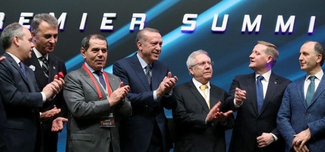 ERDOĞAN, ÖZBEK VE YILDIRIM'I BİR ARAYA GETİRDİ