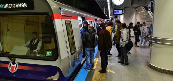 MARMARAY'DA YANLIŞ ALARM PANİK YARATTI