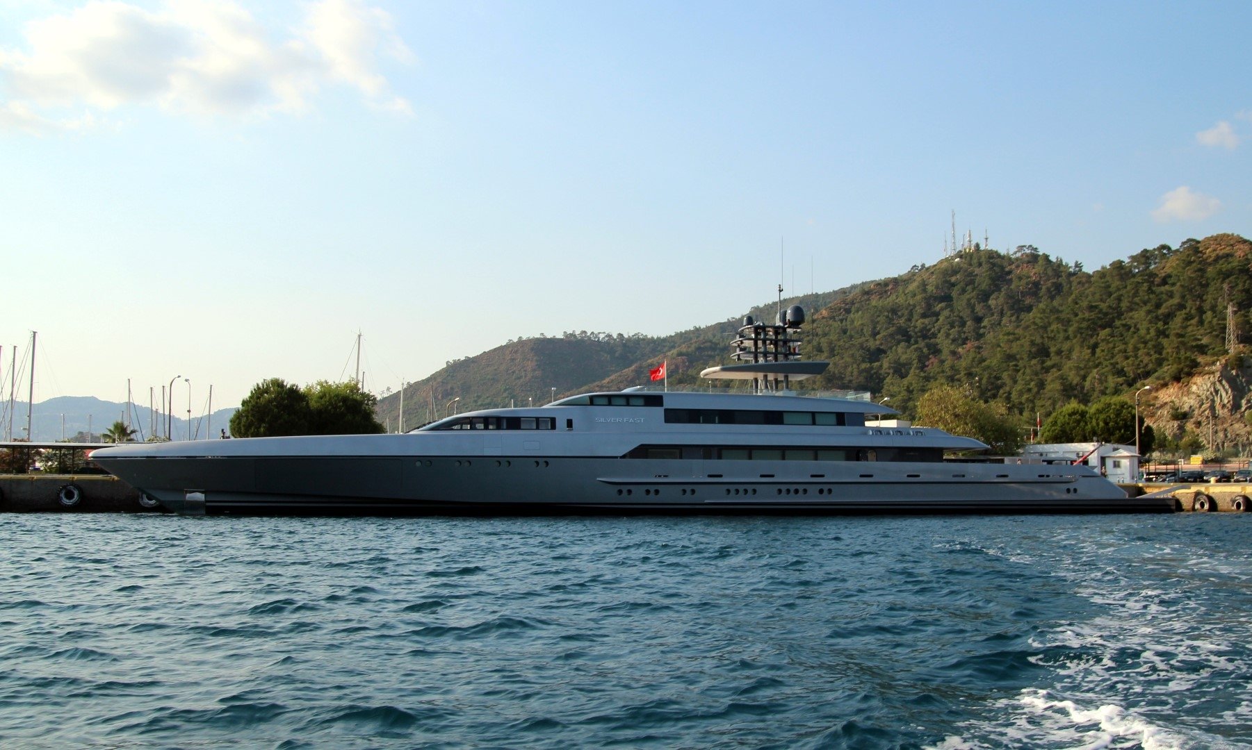 80 milyon euroluk yat, Muğla'da