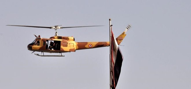 BAE HELİKOPTERİ DÜŞTÜ!