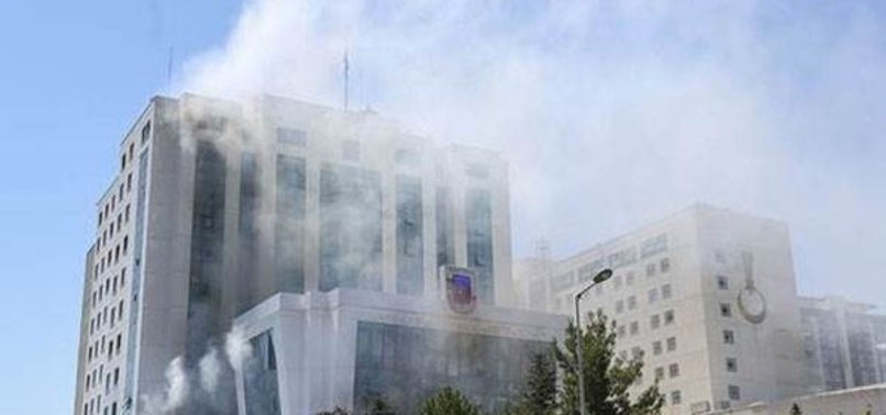 JANDARMA GENEL KOMUTANLIĞI'NDA YANGIN ÇIKTI