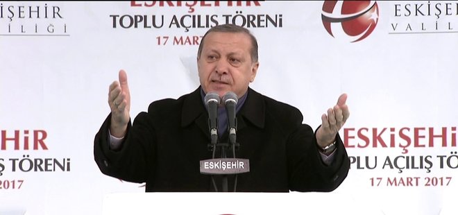 ERDOĞAN: GLADYATÖRLERDEN NE FARKI VAR!..