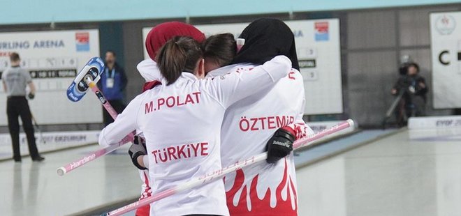 TÜRKİYE CURLİNG KIZLARDA FİNALE ÇIKTI