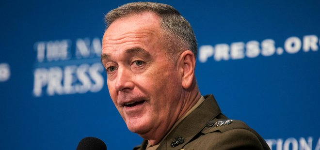 ABD GENELKURMAY BAŞKANI DUNFORD'DAN TÜRKİYE AÇIKLAMASI