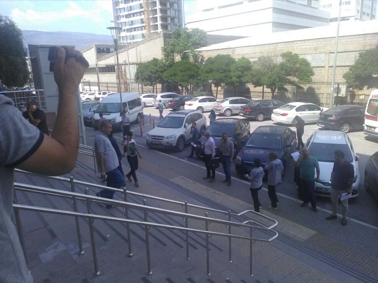 Ege'de meydana gelen deprem sonrası ilk fotoğraflar