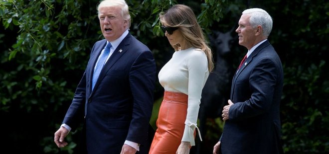 TRUMP, İLK YURT DIŞI SEYAHATİNE ÇIKTI
