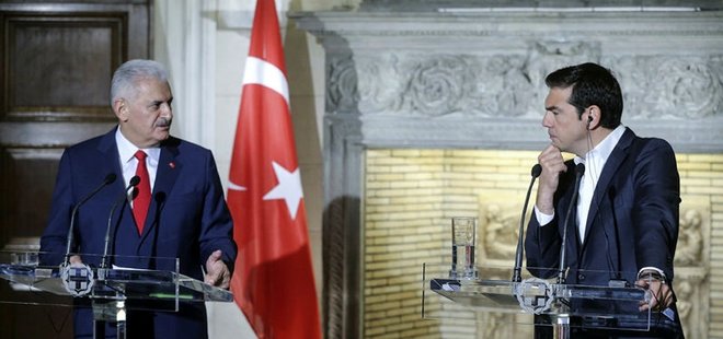 BAŞBAKAN YILDIRIM: DARBECİLER YUNANİSTAN İLE İLİŞKİLERE DARBE VURMASIN