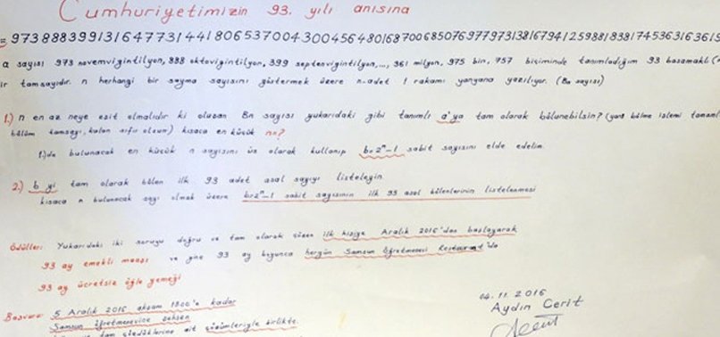 93 MAAŞ ÖDÜLLÜ SORULAR ÇÖZÜLDÜ