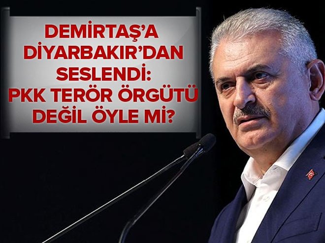 Başbakan'dan Demirtaş'a: Almanya'dan konuşacağına gel Tanışık köyünde konuş