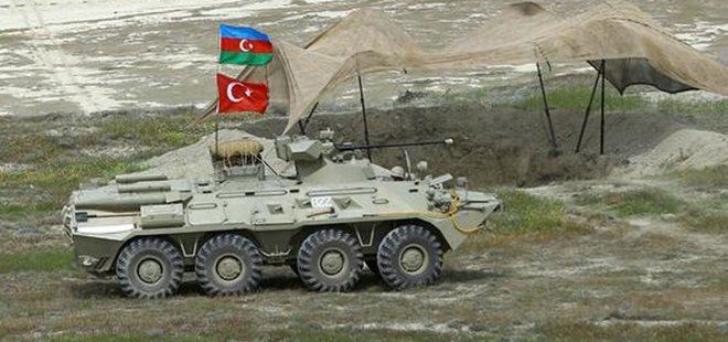 TÜRK ASKERLERİ AZERBAYCAN'DA