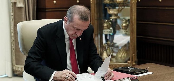 CUMHURBAŞKANI ERDOĞAN'DAN KANUN ONAYI