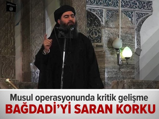 DEAŞ lideri Bağdadi Musul'dan kaçtı iddiası