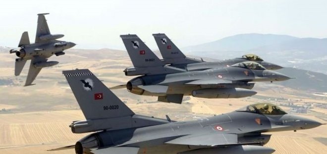 TSK'DAN SINIR ÖTESİ HAVA HAREKATI