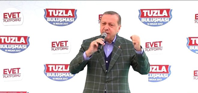 CUMHURBAŞKANI ERDOĞAN: HAYIR DİYENİ ANLAYIŞLA KARŞILARIM AMA...