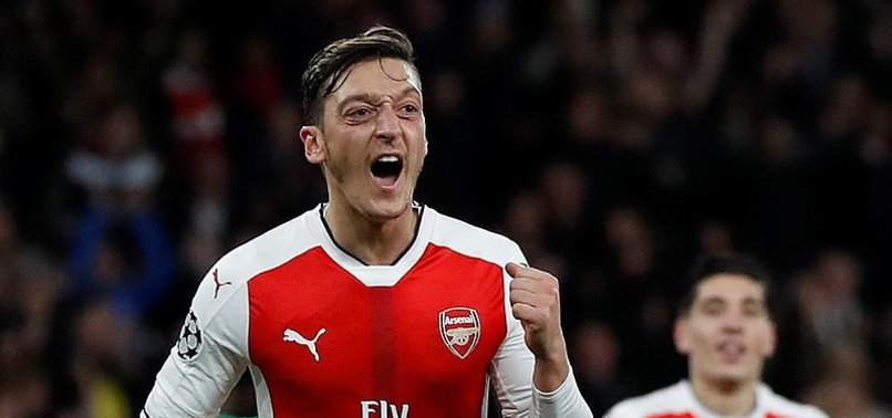 MESUT ÖZİL ARSENAL TARİHİNE GEÇTİ