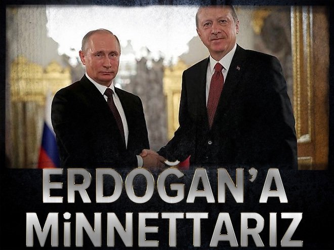 Kremlin'den Erdoğan'a teşekkür açıklaması