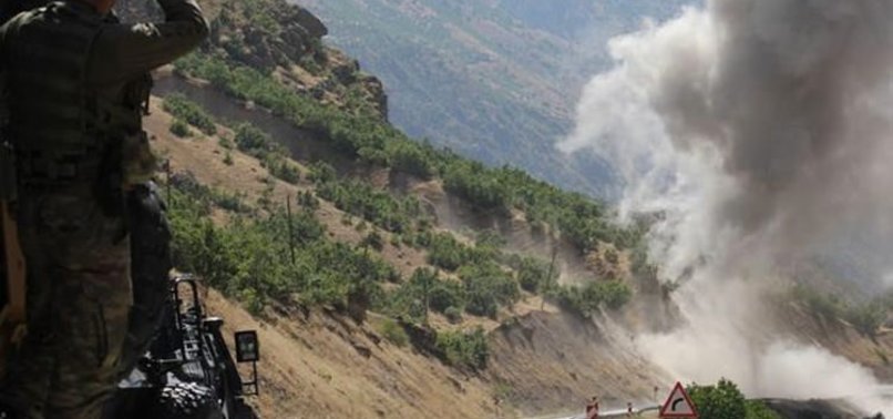 SALDIRI DÜZENLEYEN PKK'LI PARÇALARA AYRILDI