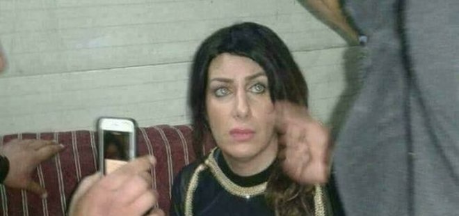 KADIN KILIĞINA GİREN TERÖRİST YAKALANDI
