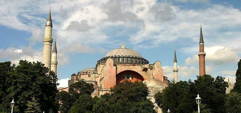 AYASOFYA'DA TARİHİ ANLAR!