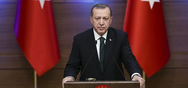 ERDOĞAN'DAN ŞEHİT AİLELERİNE BAŞSAĞLIĞI TELGRAFI