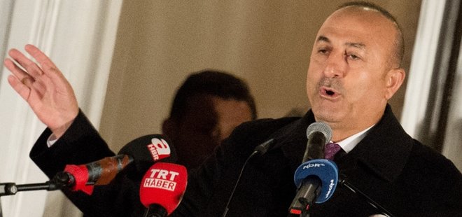 BAKAN ÇAVUŞOĞLU ALMANYA'DA KONUŞTU