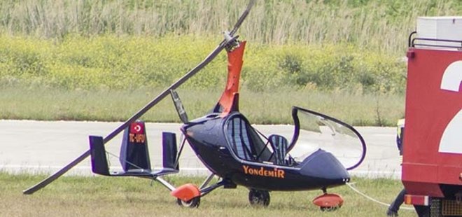 EDREMİT'TE HELİKOPTER KAZASI