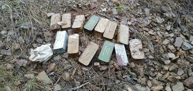 PKK'NIN 9 BİN UÇAKSAVAR MERMİSİ ELE GEÇİRİLDİ