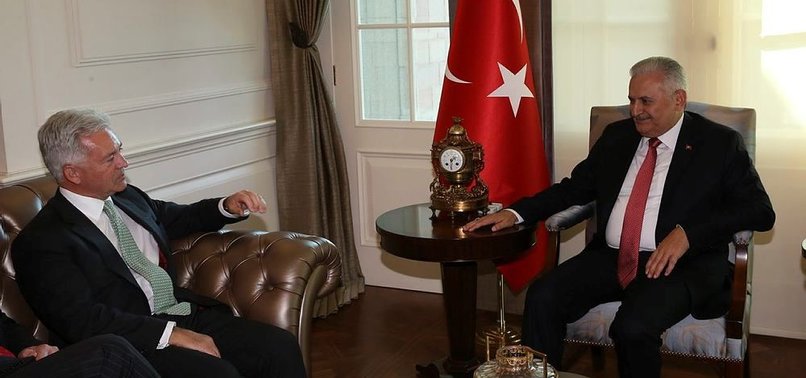 YILDIRIM, İNGİLİZ BAKAN DUNCAN'I KABUL ETTİ