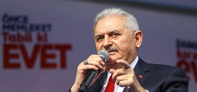 BİNALİ YILDIRIM: UNUTMAYIN ANAYASA DEĞİŞİKLİĞİ...