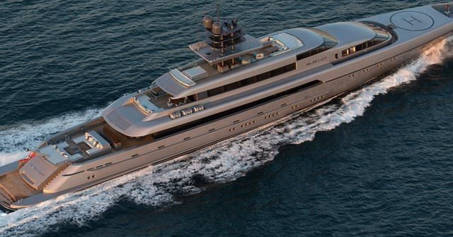 80 milyon euroluk yat, Muğla'da