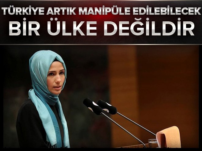 'Türkiye, artık manipüle edilebilecek bir ülke değildir'
