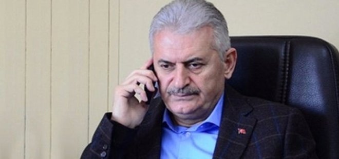 YILDIRIM'DAN HALİSDEMİR AİLESİNE TAZİYE TELEFONU