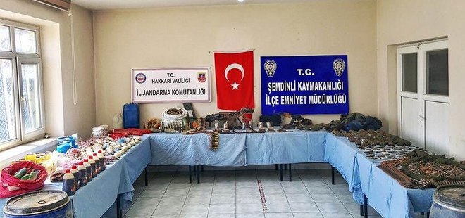ÇOK SAYIDA SİLAH VE MÜHİMMAT ELE GEÇİRİLDİ!