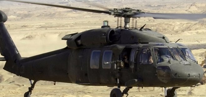 SUUDİ ARABİSTAN'A AİT HELİKOPTER DÜŞTÜ! ÖLÜLER VAR