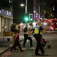 İngiltere'deki saldırıdan şok görüntüler