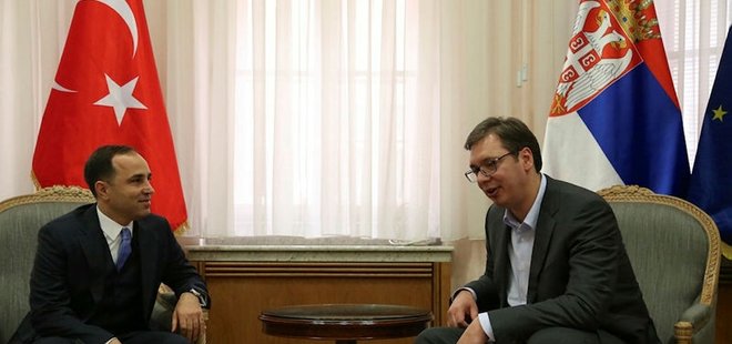 SIRBİSTAN BAŞBAKANI VUCİC'TEN CUMHURBAŞKANI ERDOĞAN'A DAVET
