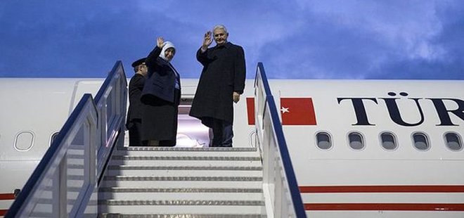 BAŞBAKAN YILDIRIM MALTA'DAN AYRILDI