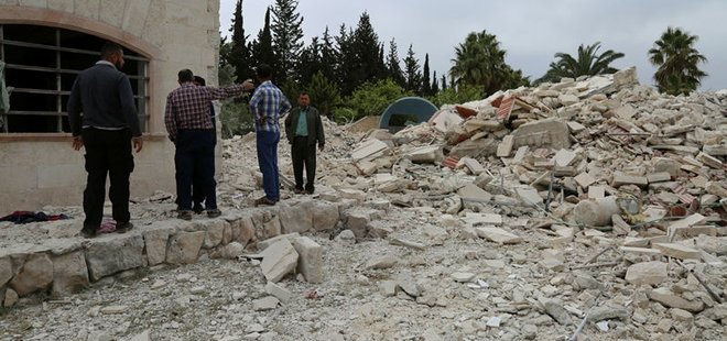 ESAD'DAN HAVA SALDIRISI: 18 ÖLÜ