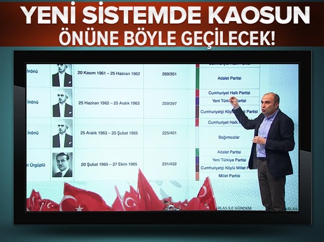 Yeni sistemle kaosun önüne nasıl geçilecek?