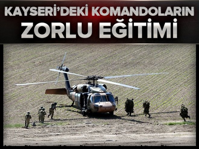 O komandolar kolay yetişmiyor